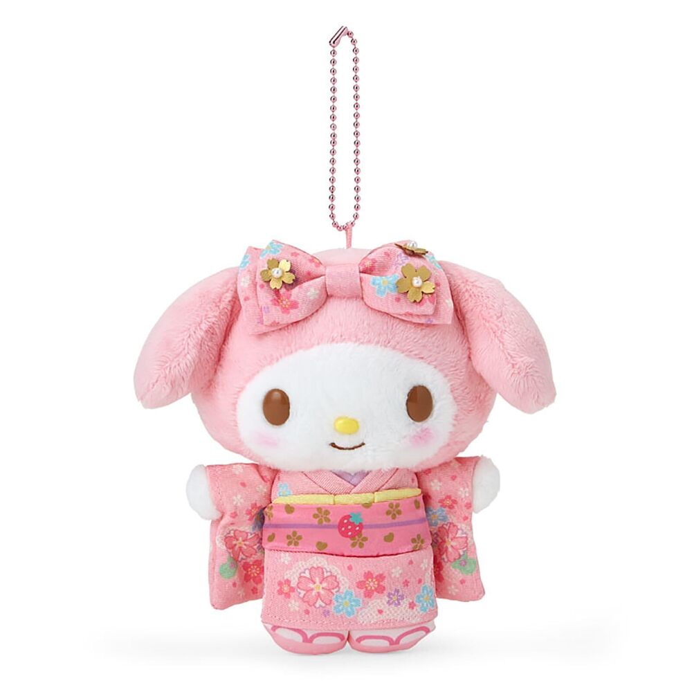 9797 068641 My Melody Mascot Holder Kimono